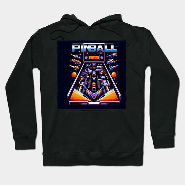 pinball wizard Hoodie by vaporgraphic